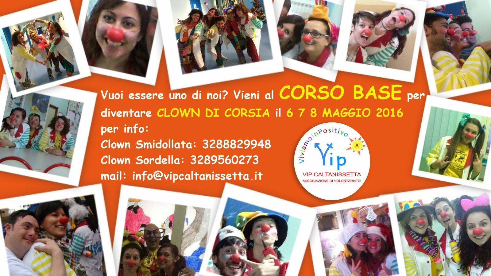 Nuovo Corso Base per diventare Clown di Corsia